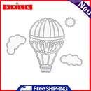 Fire Balloon Pattern Cutting Metal Dies Stencils for Scrapbooking Hand