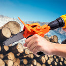 Portable Conversion Head Kits Electric Drill to Electric Chain Saw Adapter Newly