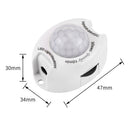 LED Strip Light Intelligent Controller DC 5-24V 3A PIR Motion Sensor Switches