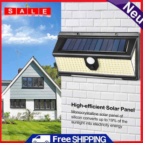 Solar Outdoor Lighting Chargeable Waterproof Induction Night Light for Garden LED