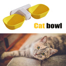 Wall Mounted Double Pet Bowls Moisture-proof Mouth Cats Dogs Auto Water Feeder