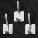 Steel Clothes Organizer Towel Holder Coat Hanger Robe Hooks Storage Rack