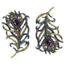 Trendy Wedding Accessories Peacock Brooches Animal Bird Pins Boho Enamel Pins