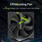 120mm 4 Pin PC Computer Case Cooling CPU Cooler Fan DC 12V Silent Radiator Newly