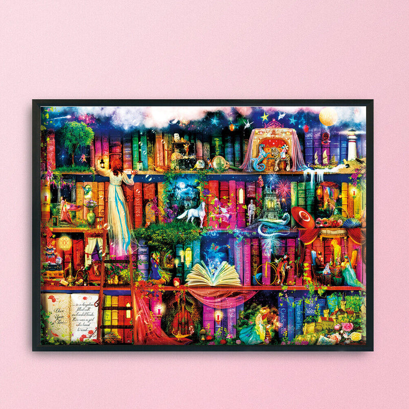 14CT Counted Cross Stitch Kits DIY Book Needlework 40x50cm (VS-0019)