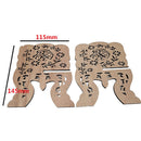 Wooden Eid Al-Fitr Islamic Book Shelf Bible Quran Book Stand Holder (1) Newly