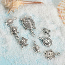 Ocean Crafts Making Findings Tortoise Charms Sea Turtle Pendant Pretty Beads