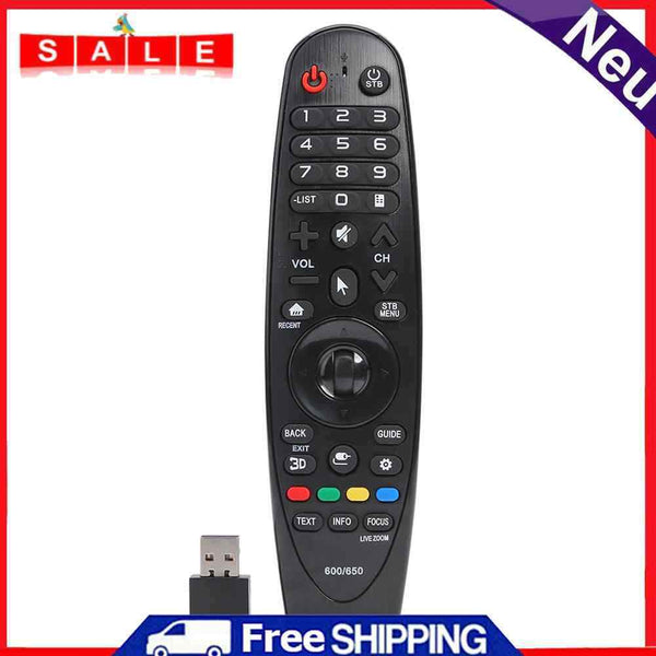 Remote Control Replacement w/ USB Receiver for LG Magic Remote AN-MR600 42LF652v