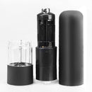 ABS Electric Pepper Salt Spice Mill Grinder Seasoning Grinding Tool (Black)