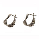 Fashion Geometric Earring S925 Earrings Twist Winding Earring Party Jewelry