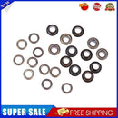 5x100sets Eyelet with Washer Leather Craft Repair Grommet(Bronze)(8mm)