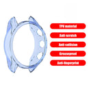 TPU Watch Case Cover Anti Scratch Protector for Garmin Approach S62 (Blue) Newly