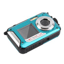 Underwater Camera - Dual Screens Full HD 2.7K 48MP Digital Camera LCD Displ