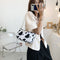 Cow Milk Printed Women Handbag Tote Female Casual Underarm Shoulder Bag (1)