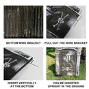 Large Foam Halloween Stake Scary Tombstones Cemetery Decoration Outdoor Props{