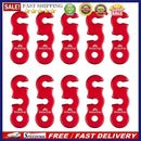 10pcs Outdoor Camping Rope Paracord Cord Rope Stopper Adjustable Fixed Buckle