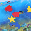 Baby Inflatable Water Play Mat Tummy Time Playmat Fun Activity Play Center