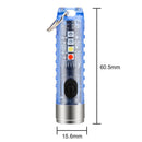 Camping SST20 LED Mini Flashlight Waterproof UV Purple Light (Clear Blue)