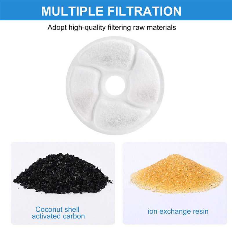 #A Pet Fountain Activated Carbon Filter Cartridges Cat Dog Drinking Water Dispen