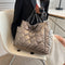 #A Fashion Handbag Large Capacity Lady Handbag Solid Color Autumn Winter for Lad