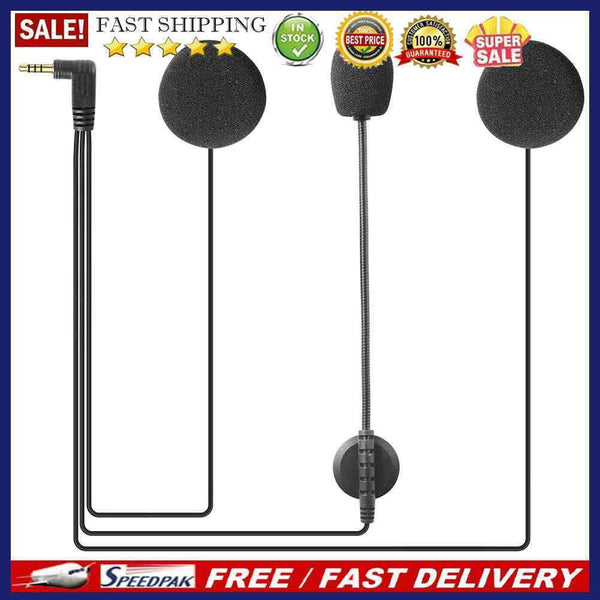 Helmet Intercom Stereo Headsets Bluetooth-compatible Speaker Earphone for V