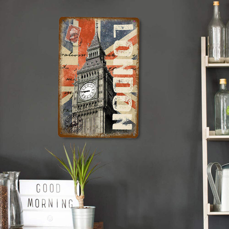 Classic Attraction Ads Metal Plates Sign Cave Bar Home Pub Wall Art Tin Pai