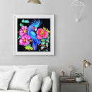 5D Full Round Drill Diamond Painting Parrot Flower Kits Decor Craft (G252) Newly