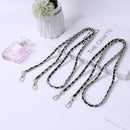 Synthetic Leather Metal Chain Replacement Interchangeable Shoulder Bag Stra