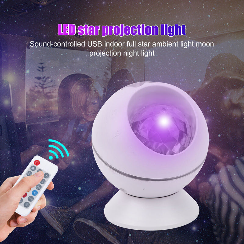 Glow in The Dark Universe Projection Lamp for Car Home Party Atmosphere Dec