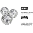 Floating Fountain Lights Pond Light LED Lamp Solar Powered Floating Lights
