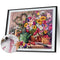 Table Flower Oil Paint By Numbers Kit DIY Drawing Picture for Adults Home Dec