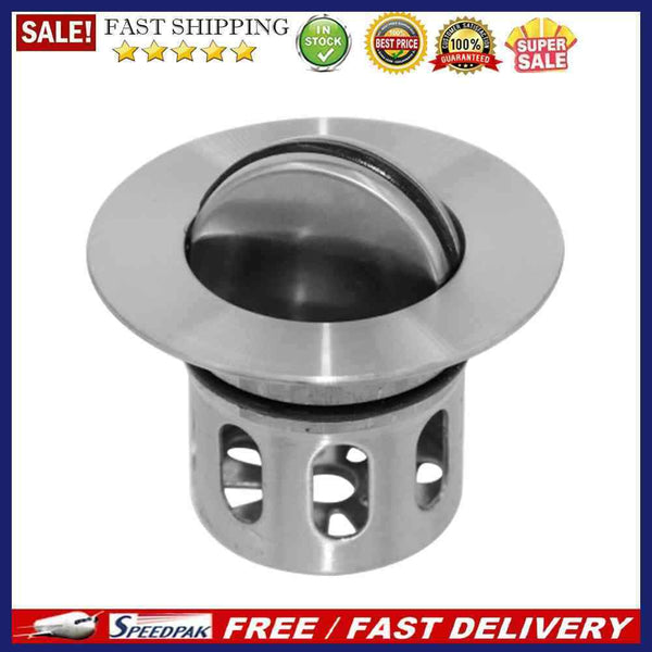 Stainless Steel Thicken Basket Vanity Stopper Basin Drainer Bathroom Plug Bou