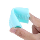 Silicone Heat Insulation Mitt Glove Casserole Ear Pan Pot Oven Grip/Cyan