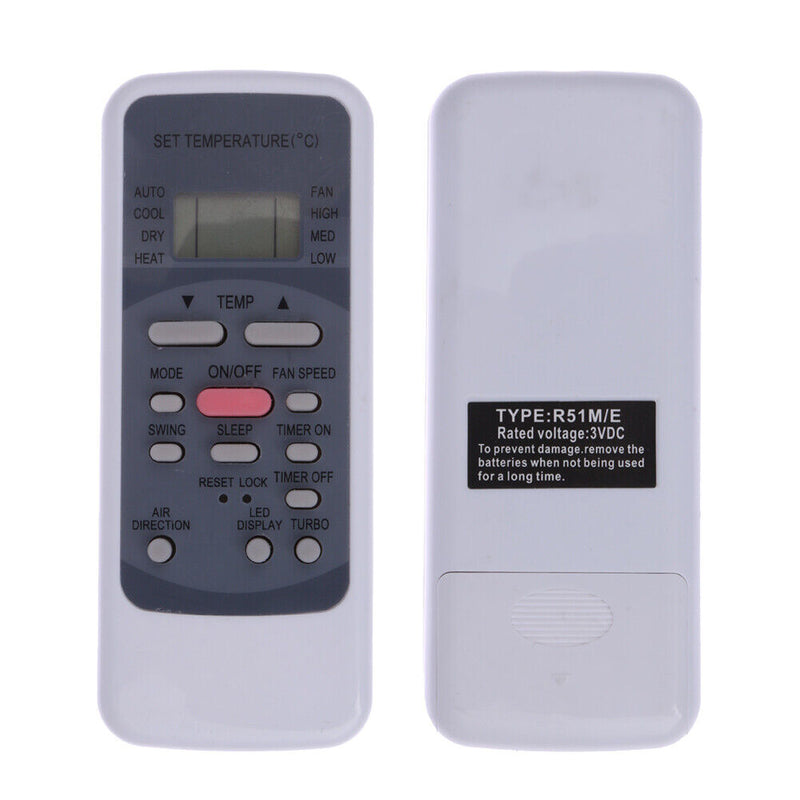 For Midea Split & Portable Air Conditioner Remote Control R51M/E for R51/E