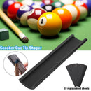 Cue Tip Shaper / Sander / File with 10 sandpaper refills_