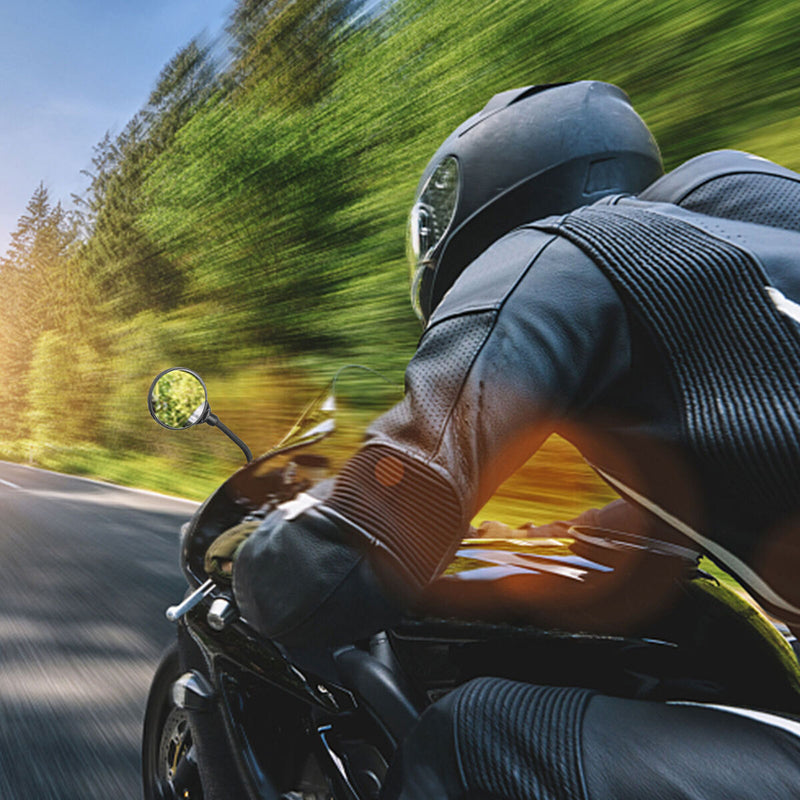 Bicycle Motorcycle Rearview Mirror Electric Vehicle Hose Adjustment (01) Newly