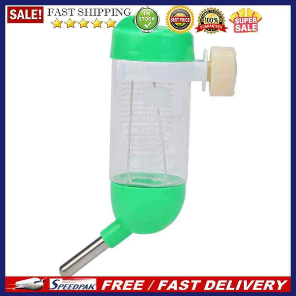 80mL Hamster Drinking Fountain Small Pet Water Feeding Device Leak-proof Kett