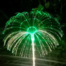 2pcs Solar Fireworks Lights Waterproof IP65 for Outdoor Patio Lawn Garden Decor
