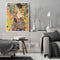 Female Art Frameless Picture Oil Paint By Numbers Hand Painted Picture for Home