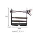 Metal Arrow Bow String Winder Bowstring Wire Winding Assist Tool (Black) Newly