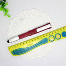 Pen-shaped Phone Holder Stand with 6 Screwdriver Ballpoint Tools (Red)