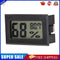 Mini Digital LCD Temperature Humidity Meter Thermometer (Black Fahrenheit)