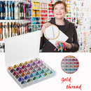 Handmade Embroidery Sewing Threads Hand Stitching Sewing Machine Yarn Line Box