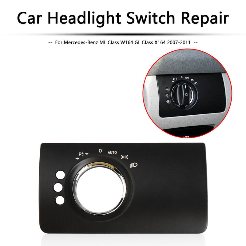 Headlight Switch Repair Cover for Mercedes-Benz ML GL Class W164 X164 2007-20