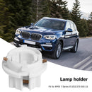 Car Tail Bulb Socket Auto Rear Light Holder for 7 Series X5 E53 E70 E65 X3 White
