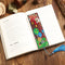 DIY Special Shaped Rhinestone Diamond Painting Leather Bookmark Tassel Page Mark