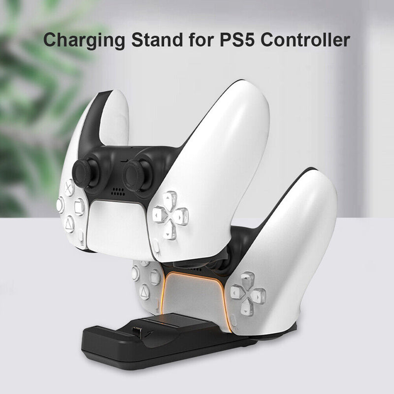 1.5A Dual Charger for DualSense Charging Station for PlayStation 5 Controller
