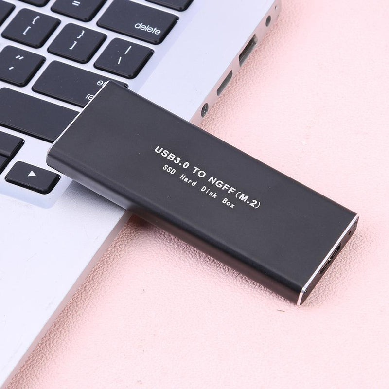 Hard Disk Enclosure SSD M.2 B-Key to USB3.0 Adapter Portable External Hard Drive