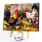 Yard Chicken Partial Oil Paint By Numbers DIY Handpainted Home Decoration Gifts