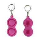 Early Education Stress Reliever Creative Fun Hand Sensory Toys Key Chain Pend